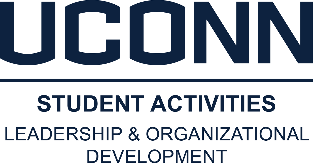 UConn Leadership & Org Dev Logo blue